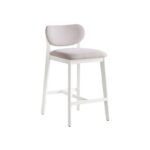 Julie Mirrored End Table Pearl Silver 24858 24858 2