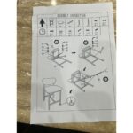 Julie Mirrored End Table Pearl Silver 24858 24858 5
