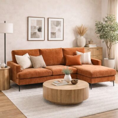 Sienna Sectional Sofa - Terracotta 250382 250382 6