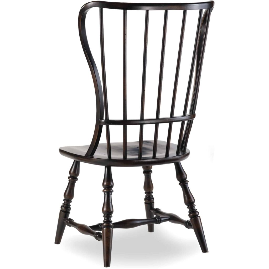 Sanctuary Spindle Side Chair-Ebony 3005-75310 3005 75310