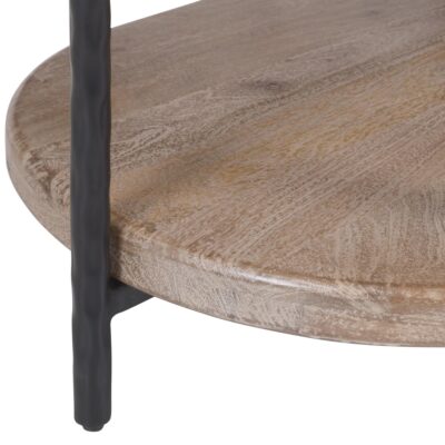 Johar Oval Coffee Table in Natural and Black 301-068NAT 301 068NAT 5