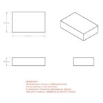 Artemis Contract Grade Rectangular Coffee Table in Travertine 301-079TR 301 079TR LD