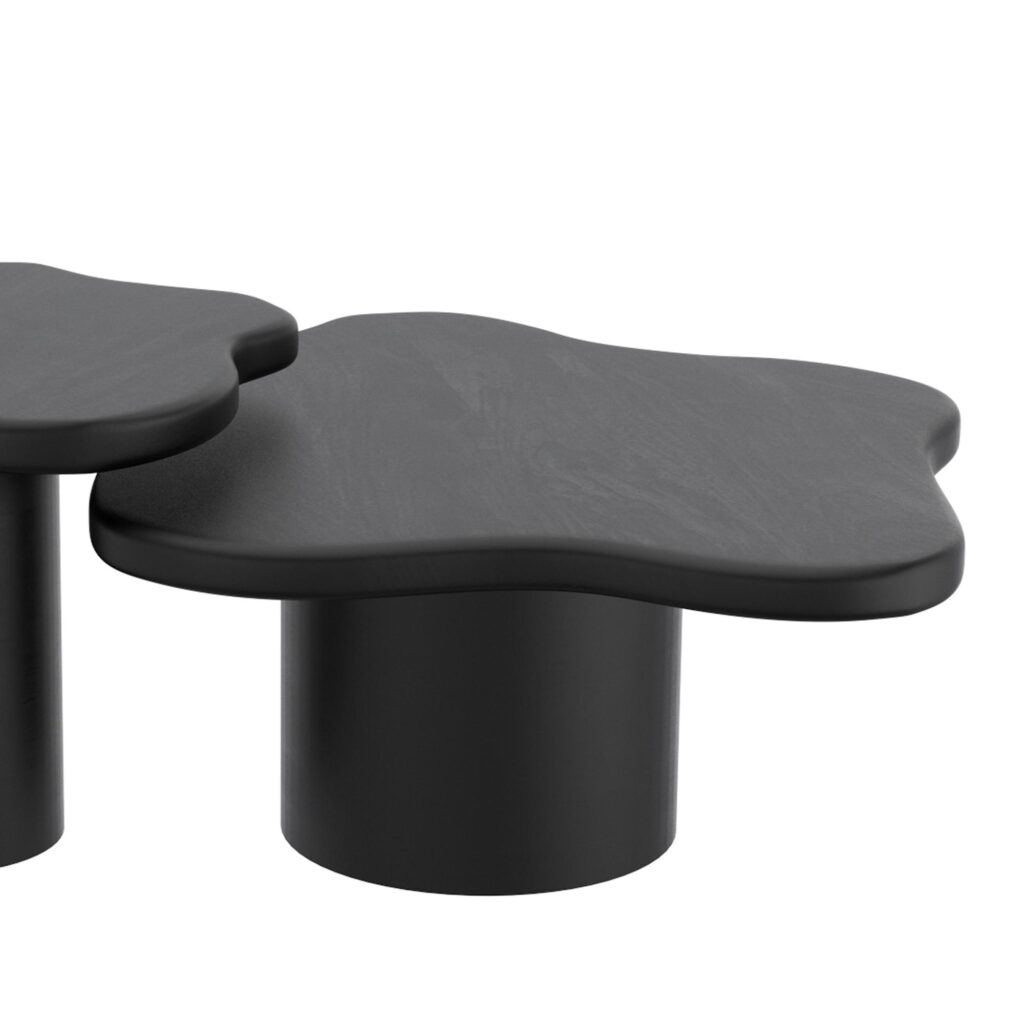 Mayal Large Coffee Table in Black - Image 5