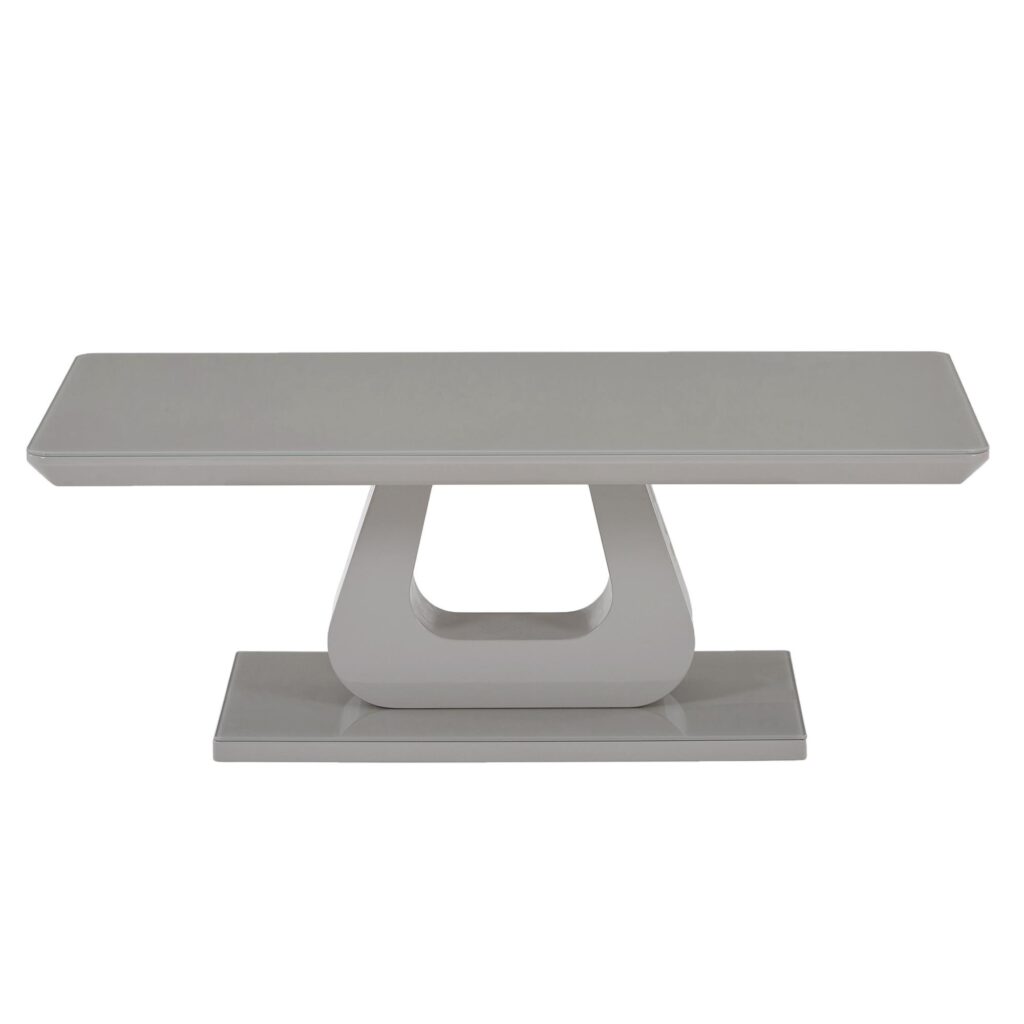 Corvus Rectangular Coffee Table in Warm Grey - Image 5