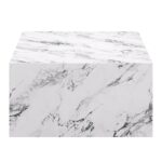 Atticus Contract Grade Rectangular Coffee Table in Bulgari White 301-193BWT 301 193BWT 3
