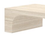 Atticus Contract Grade Rectangular Coffee Table in Travertine 301-193TR 301 193TR 2