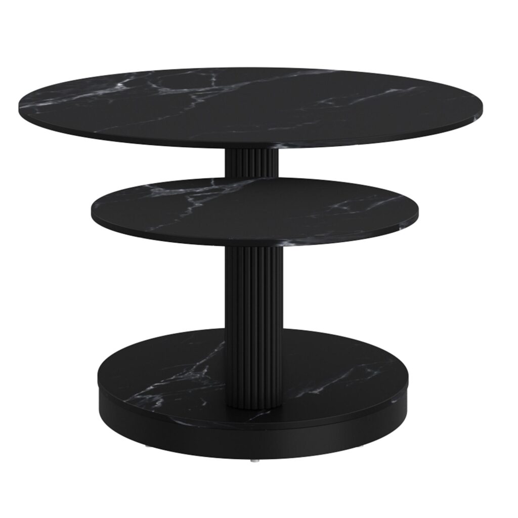 Elara Coffee Table in Black - Image 4