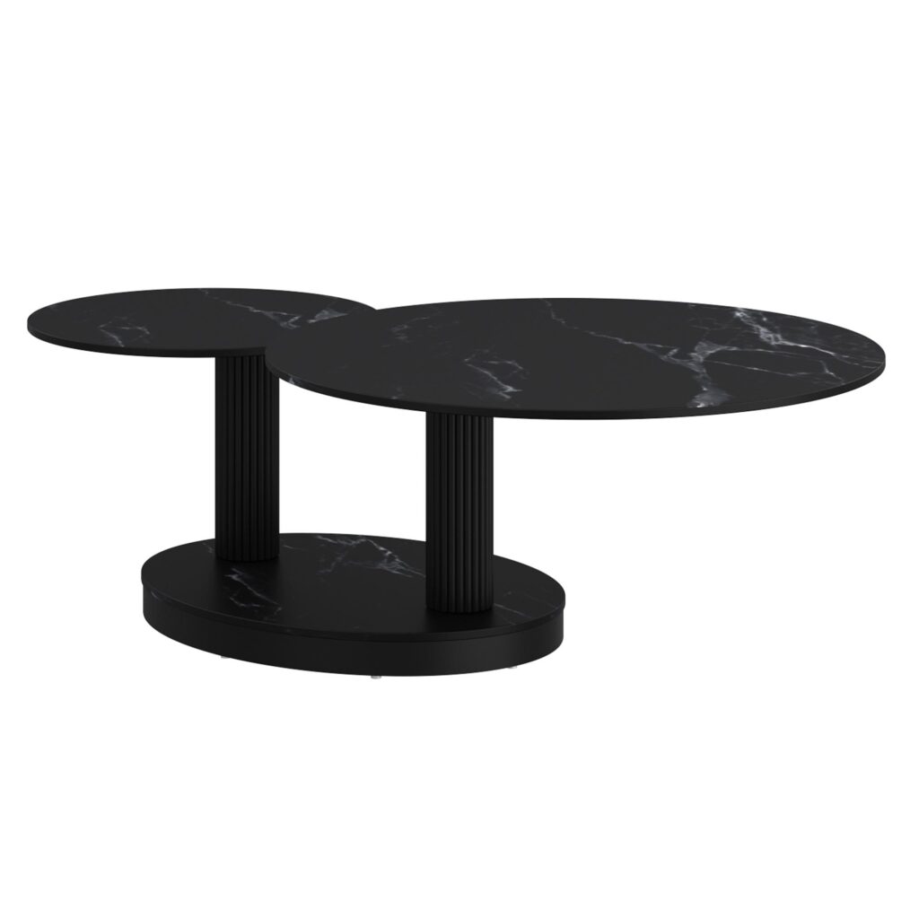 Elara Coffee Table in Black - Image 5