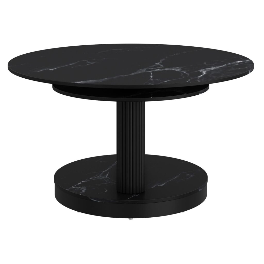 Elara Coffee Table in Black - Image 7