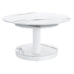 Elara Coffee Table in White 301-198WT 301 198WT 6