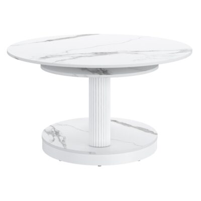 Elara Coffee Table in White 14 Elara Coffee Table in White 301-198WT 301 198WT 6