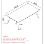 Emery Rectangular Coffee Table in White and Black 301-294REC-WT 301 294REC WT LD