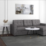 Emery Round Coffee Table in White and Black 301-294RND-WT 301 294RND WT 6