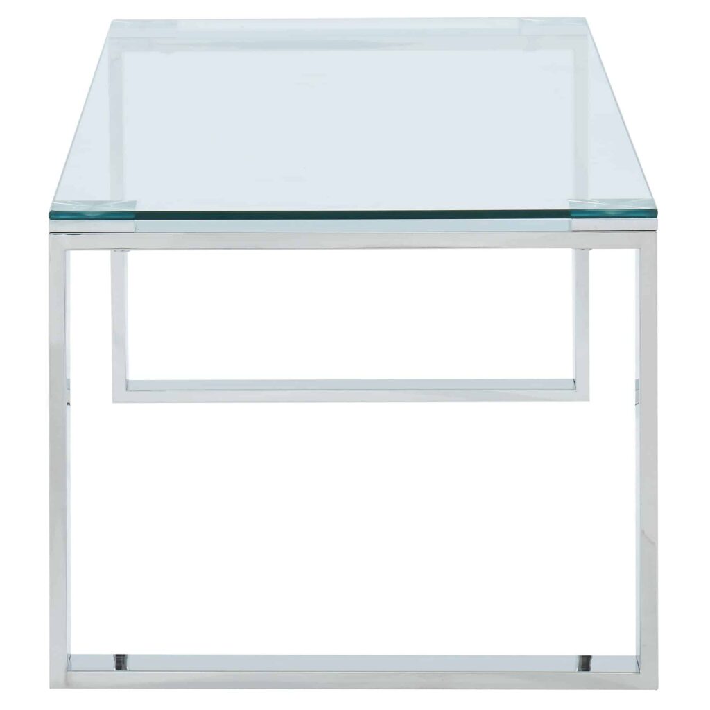 Zevon Coffee Table in Silver - Image 3