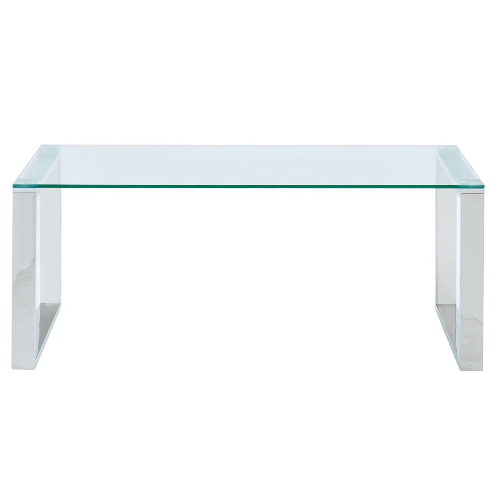 Zevon Coffee Table in Silver 301-408CH 301 408CH 3