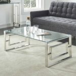 Eros Coffee Table in Silver 301-482CH 301 482CH 1