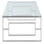 Eros Coffee Table in Silver 301-482CH 301 482CH 3