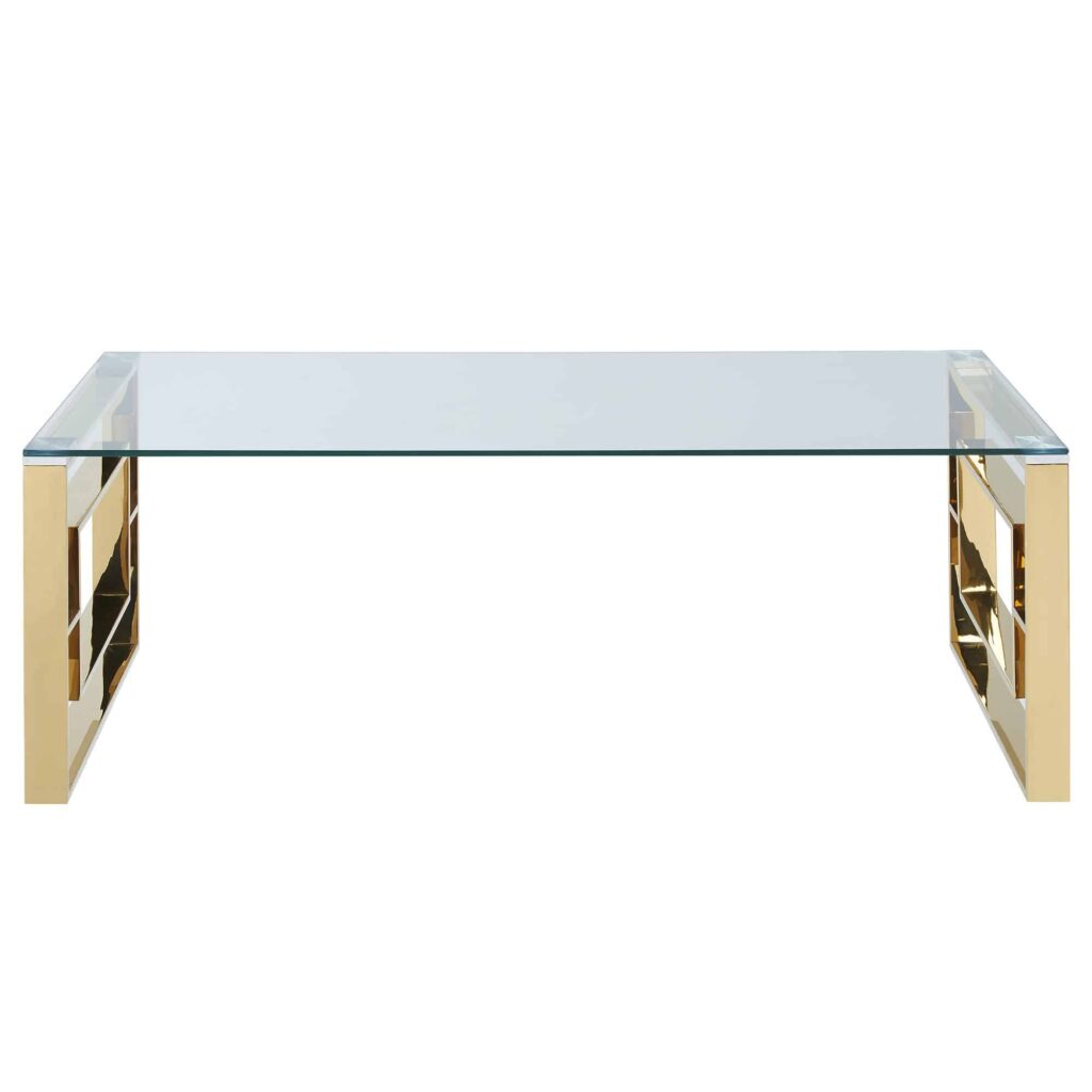 Eros Coffee Table in Gold 301-482GL 301 482GL 2