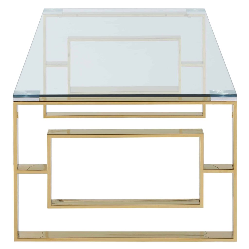 Eros Coffee Table in Gold 301-482GL 301 482GL 3