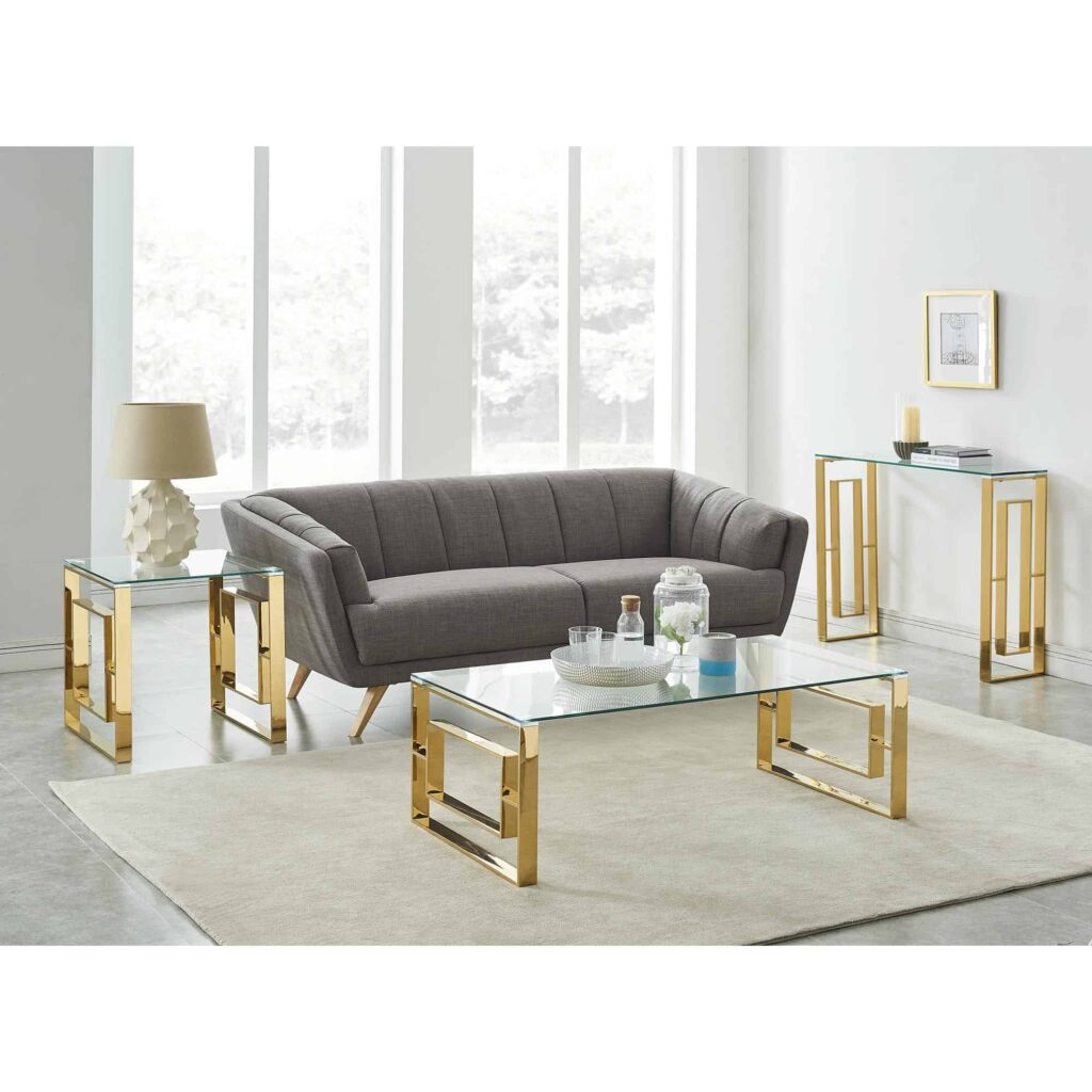 Eros Coffee Table in Gold 301-482GL 301 482GL 5