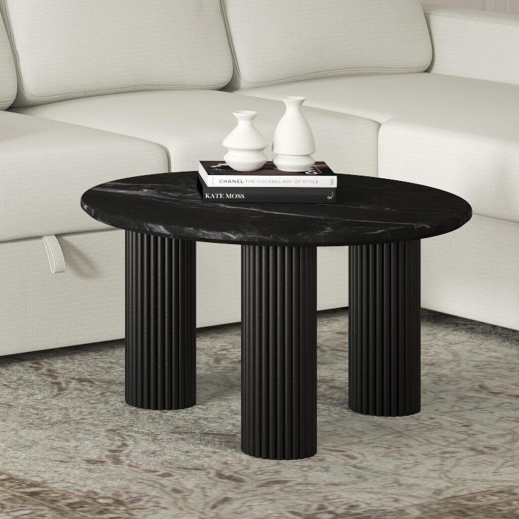 Jilsa Coffee Table in Black - Image 2