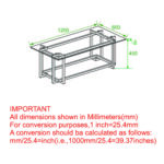 Florina Coffee Table in Silver and Gold 301-561REC 301 561REC LD