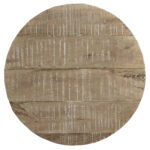 Avni Round Coffee Table in Distressed Natural 301-619NT 301 619NT 4