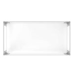 Estrel Rectangular Coffee Table in Silver 301-630CH 301 630CH 4