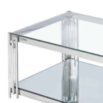 Estrel Rectangular Coffee Table in Silver 301-630CH 301 630CH 5