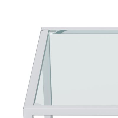 Casini Small Square Coffee Table in Silver 301-632CH_S 301 632CH S 6