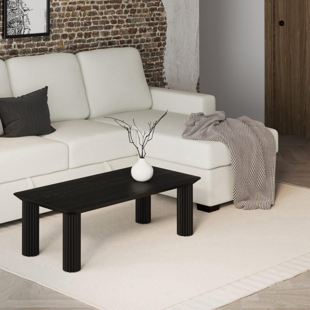 Sangra Coffee Table in Black - Image 2