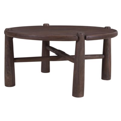 Carlyn Round Coffee Table in Dark Walnut 10 Carlyn Round Coffee Table in Dark Walnut 301-856DWT 301 856DWT 2