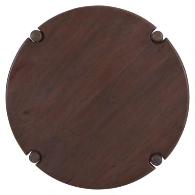 Carlyn Round Coffee Table in Dark Walnut 13 Carlyn Round Coffee Table in Dark Walnut 301-856DWT 301 856DWT 5