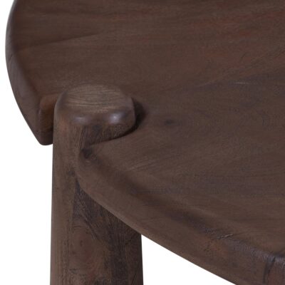 Carlyn Round Coffee Table in Dark Walnut 14 Carlyn Round Coffee Table in Dark Walnut 301-856DWT 301 856DWT 6