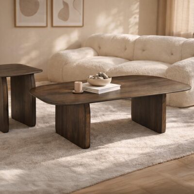 Bazul Organic Coffee Table in Mocha 301-953MOC 301 953MOC 1