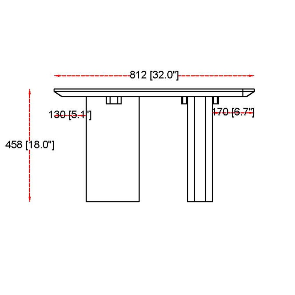 Lyriq Coffee Table in Black - Image 8