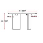 Lyriq Coffee Table in Black 301-975BLK 301 975BLK LD