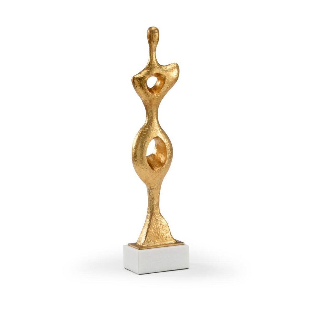 Miro Sculpture - Gold