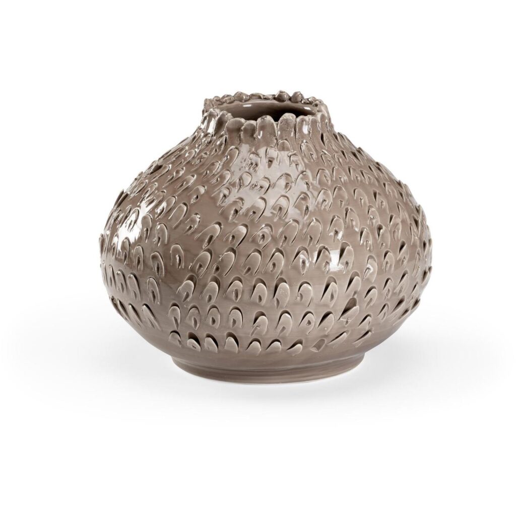 Atrani Vase - Taupe