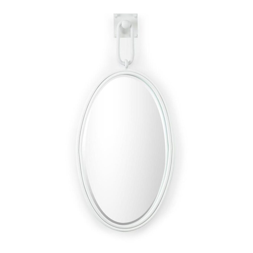 Tobago Mirror - White