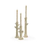 Faux Bois Candlesticks - Green (S3) 302169 302169 B