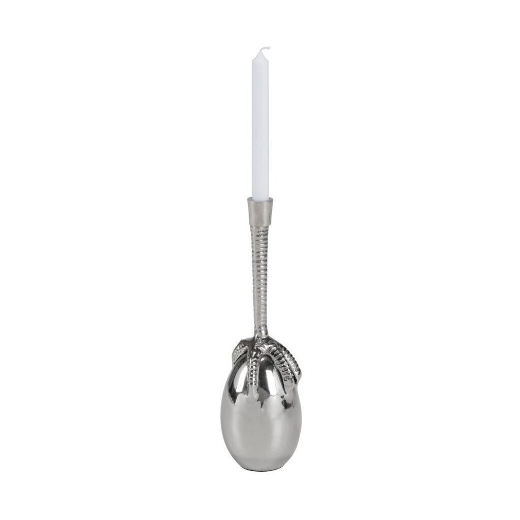 Talon Candleholder - Nickel