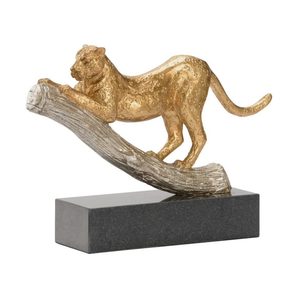 Leopard On The Hunt - Gold