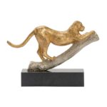 Leopard On The Hunt - Gold 302317 302317 D