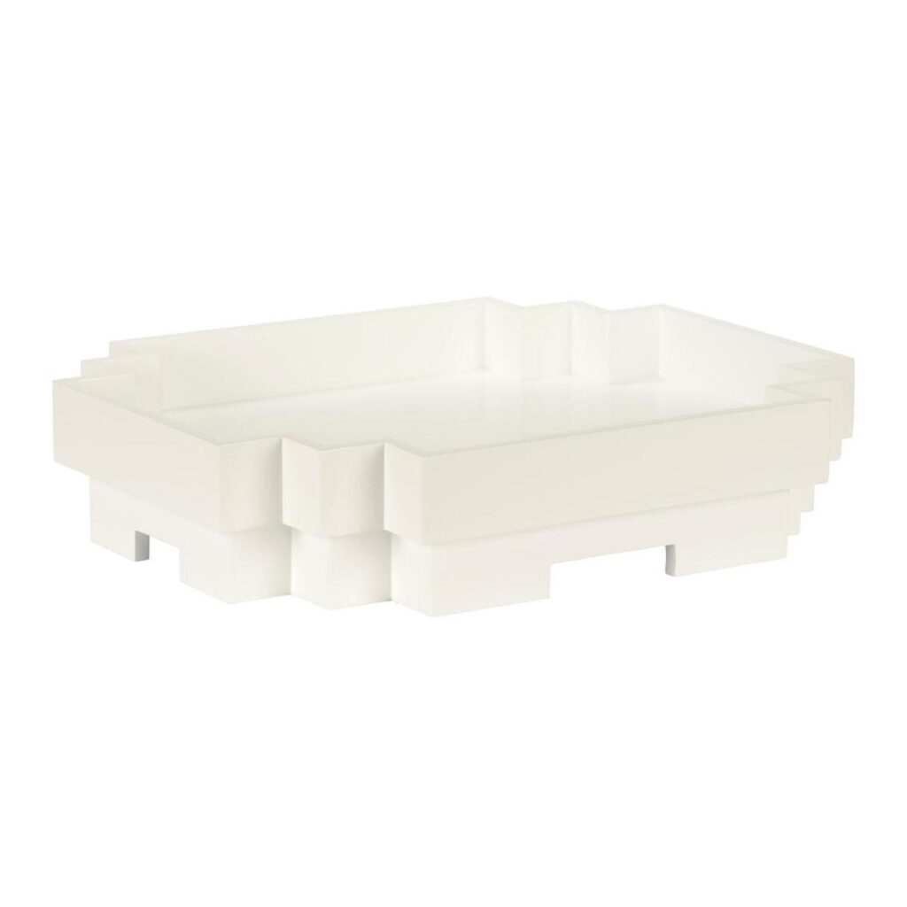 Japandi Tray - White
