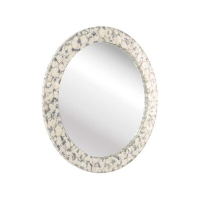 Shell Shock Round Mirror