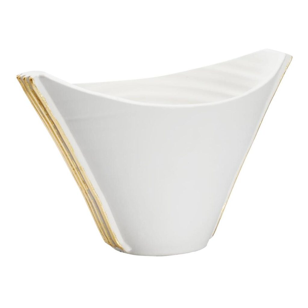 Siracusa Vessel - Blanco/Oro - Lg