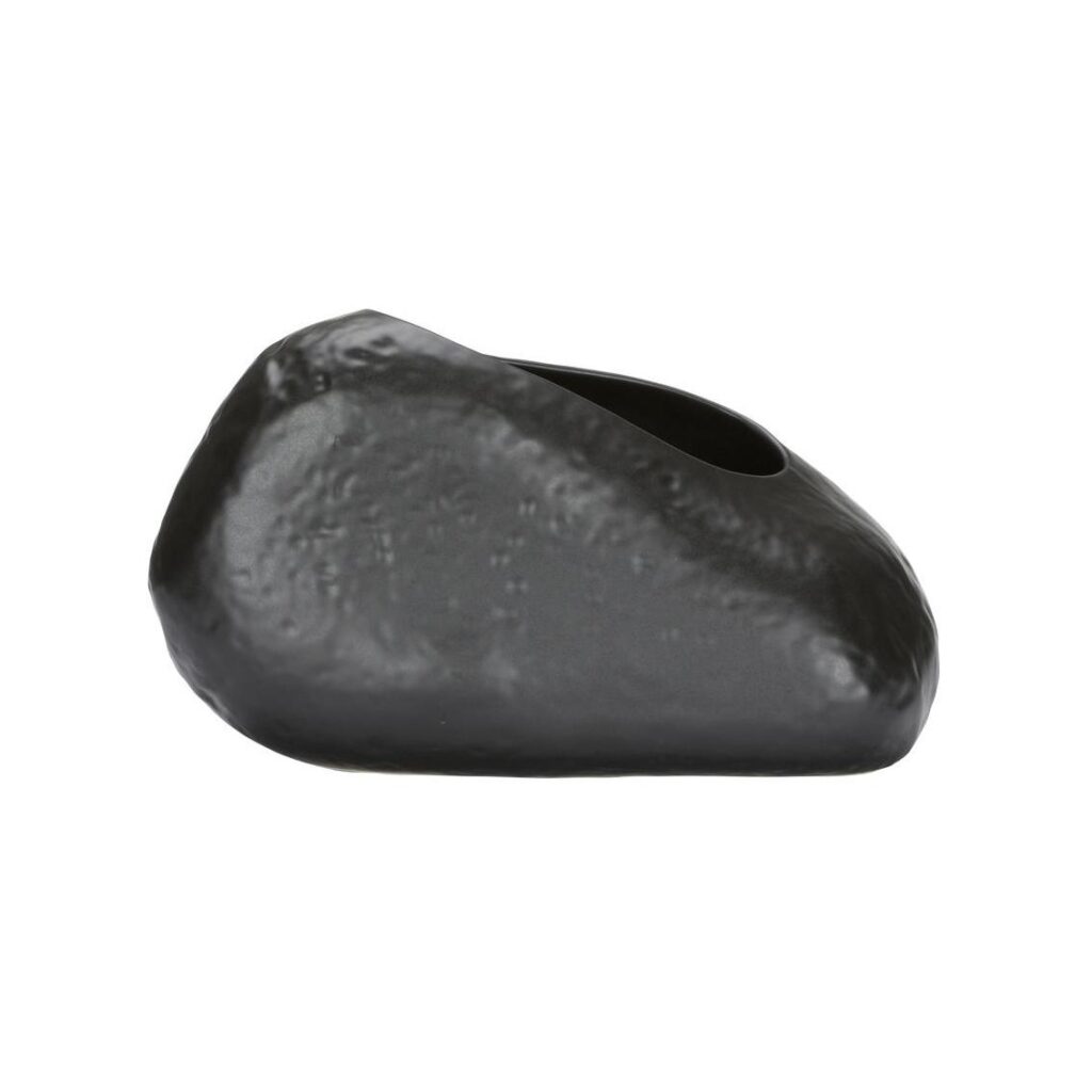Ikebana Ishi Vase - Kuro - Image 2