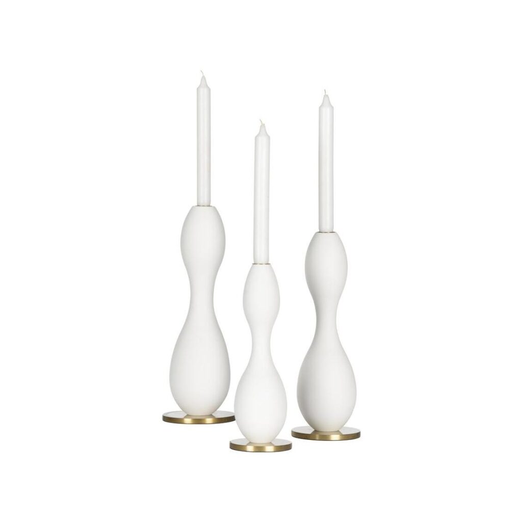 Brunswick Candleholders S/3