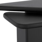 Draco 2pc Coffee Table Set in Black 303-155BLK 303 155BLK 6